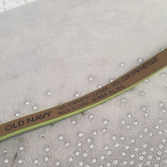 Old Navy Mini Belt: Neon Yellow - Picture 6 of 7